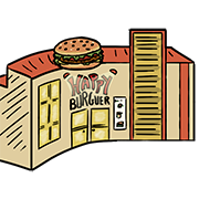 fast food restaurant